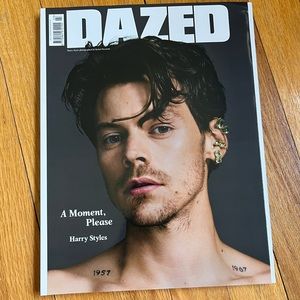 HARRY STYLES DAZED MAGAZINE (FACE COVER)